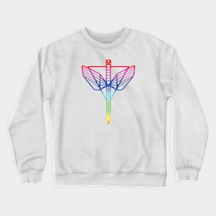 The Shield Symbol (Rainbow) - Wynonna Earp Crewneck Sweatshirt